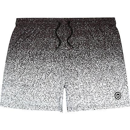 Mens Hype Speckle Fade Swim Shorts