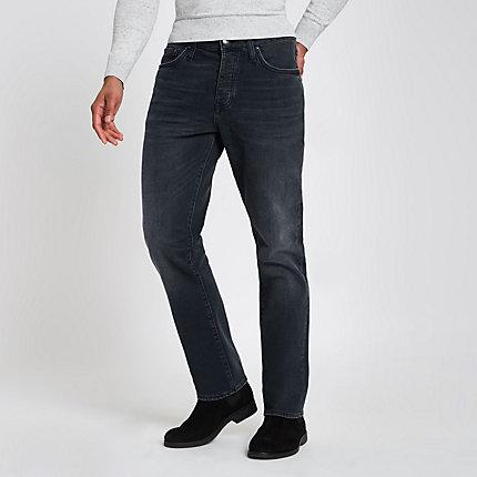 River Island Mens Straight Leg Jeans