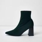 River Island Womens Scuba Pointed Sock Boots