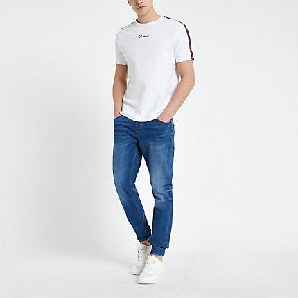 River Island Mens Ryan Skinny Denim Jogger Jeans