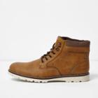 River Island Mens Warm Lined Lace-up Boots
