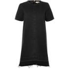 River Island Womens Washed Denim T-shirt Dress