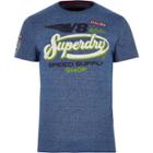 River Island Mens Superdry 'v8' T-shirt