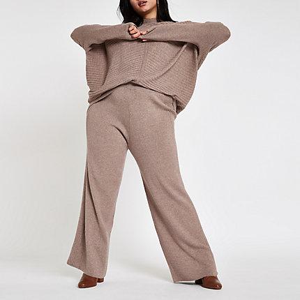 River Island Womens Plus Knitted Pants