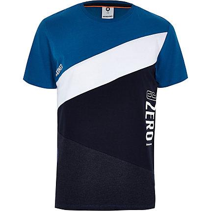 River Island Mens Jack And Jones Color Block T-shirt