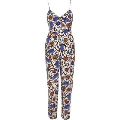 River Island Womens Print Jumpsuit
