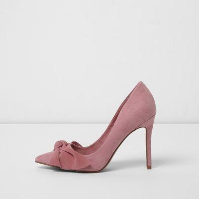 River Island Womens Bow Pumps