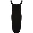 River Island Womens Frill Sleeve Bodycon Dress