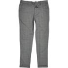 River Island Mens Minimum Check Slim Fit Trousers