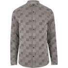 River Island Mensgrey Check Only & Sons Shirt