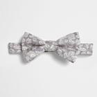 River Island Mens Metallic Floral Bow Ite