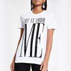 River Island Womens 'got It From Me' Boyfriend Twinning T-shirt