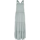 River Island Womens Embroidered Tiered Maxi Dress