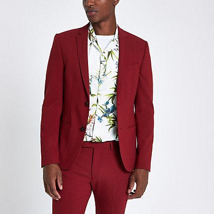 River Island Mens Super Skinny Fit Suit Jacket
