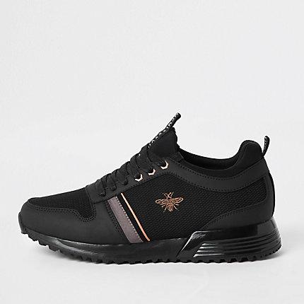 River Island Mens 'mcmlxxvi' Lace-up Sneakers