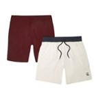 River Island Mens 'r96' Shorts Two Pack