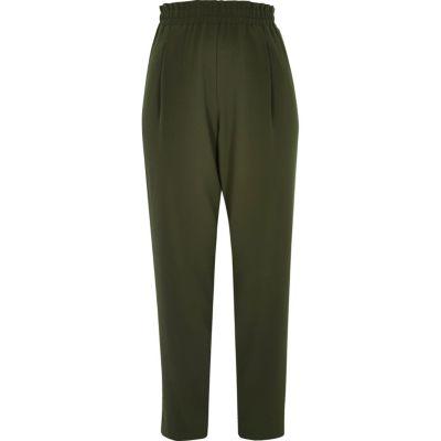 River Island Womens Soft Tapered High Rise Pants
