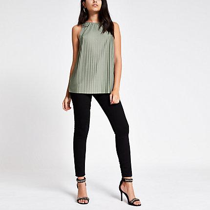 River Island Womens Pleated Top