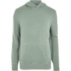 River Island Mens Burnout Long Sleeve Hoodie