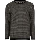 River Island Mensblack Knit Only & Sons Sweater
