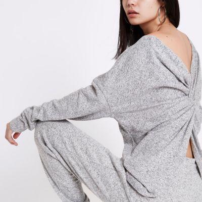 River Island Womens Twist Back Jumper