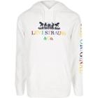 Mens Levi's White Embroidered Hoodie