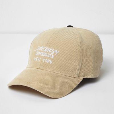 River Island Mens 'copenhagen' Embroidered Cap