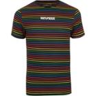River Island Mens Muscle Fit Pride Stripe T-shirt