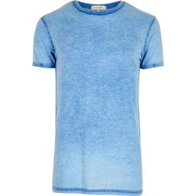 River Island Mens Burnout T-shirt
