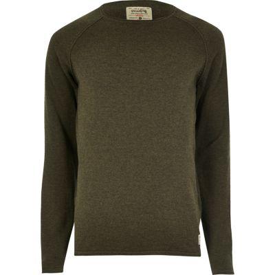 River Island Mens Jack And Jones Vintage Knit Sweater