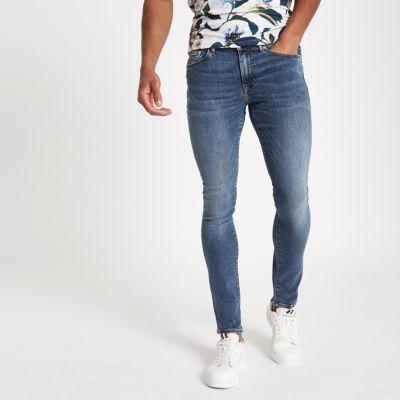 River Island Mens Dylan Super Skinny Jeans