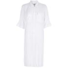 River Island Womens White Midi Shirt Dress