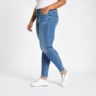 River Island Womens Plus Amelie Mid Rise Skinny Jeans