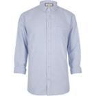 River Island Mens Stripe Button-down Casual Shirt