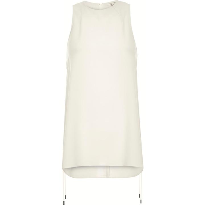 River Island Womens Satin High Neck Tank Top