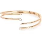 River Island Womens Gold Tone Embellished Cuff Bracelet
