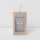 River Island Womens Silver Plated Love Luli Teardrop Earrings