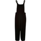River Island Womens Textured Culotte Dungarees