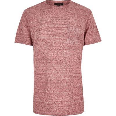 River Island Mens Textured T-shirt