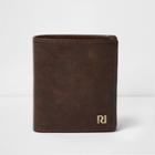 River Island Mens Antique Leather Wallet