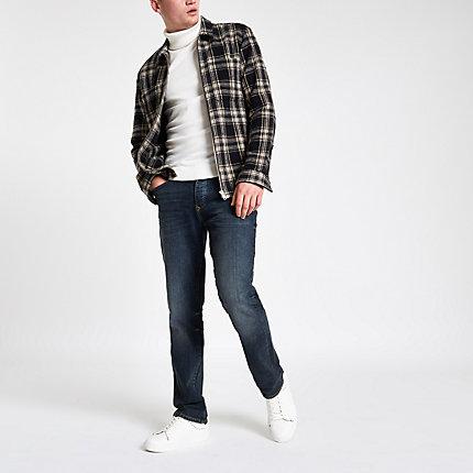 River Island Mens Straight Leg Dean Jeans