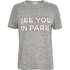 River Island Womens Caviar Paris Print T-shirt