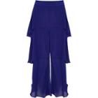River Island Womens Tiered Frill Culottes