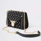 River Island Womens Studded Quilted Cross Body Mini Bag