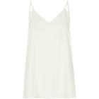 River Island Womens White Split Strap Cami Top