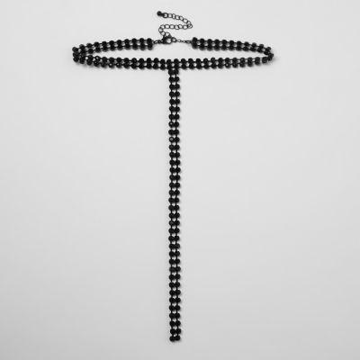 River Island Womens Cup Chain Plunge Choker