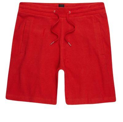 River Island Mens Pique Shorts