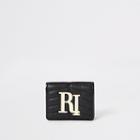 River Island Womens Quilted Ri Foldout Purse