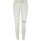 River Island Womens Bleach Distressed Molly Jeggings