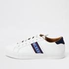 River Island Mens White Seattle Trainers